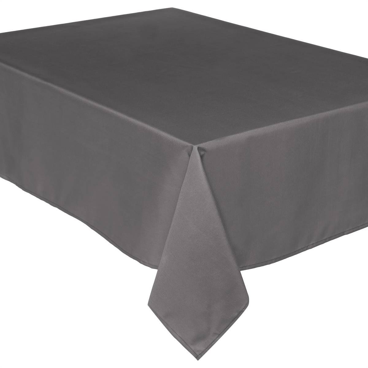 Atmosphera - Nappe anti-tâche gris 140x240cm - Atmosphera Créateur d'intérieur - Image 1