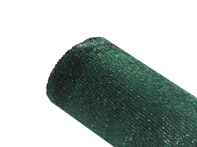 Maille Store - Brise-vue 100% - Vert/Noir - 300gr/m² - Sans boutonnières Vert/Noir 2m x 25m - Imagen 1