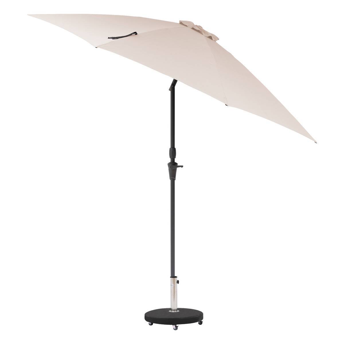 Hesperide - Parasol droit rond "Sisko" blé 2,7m Hespéride - Imagen 2