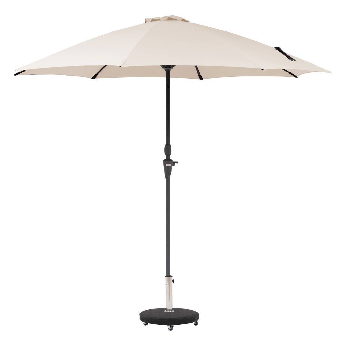 Hesperide - Parasol droit rond "Sisko" blé 2,7m Hespéride - Imagen 1