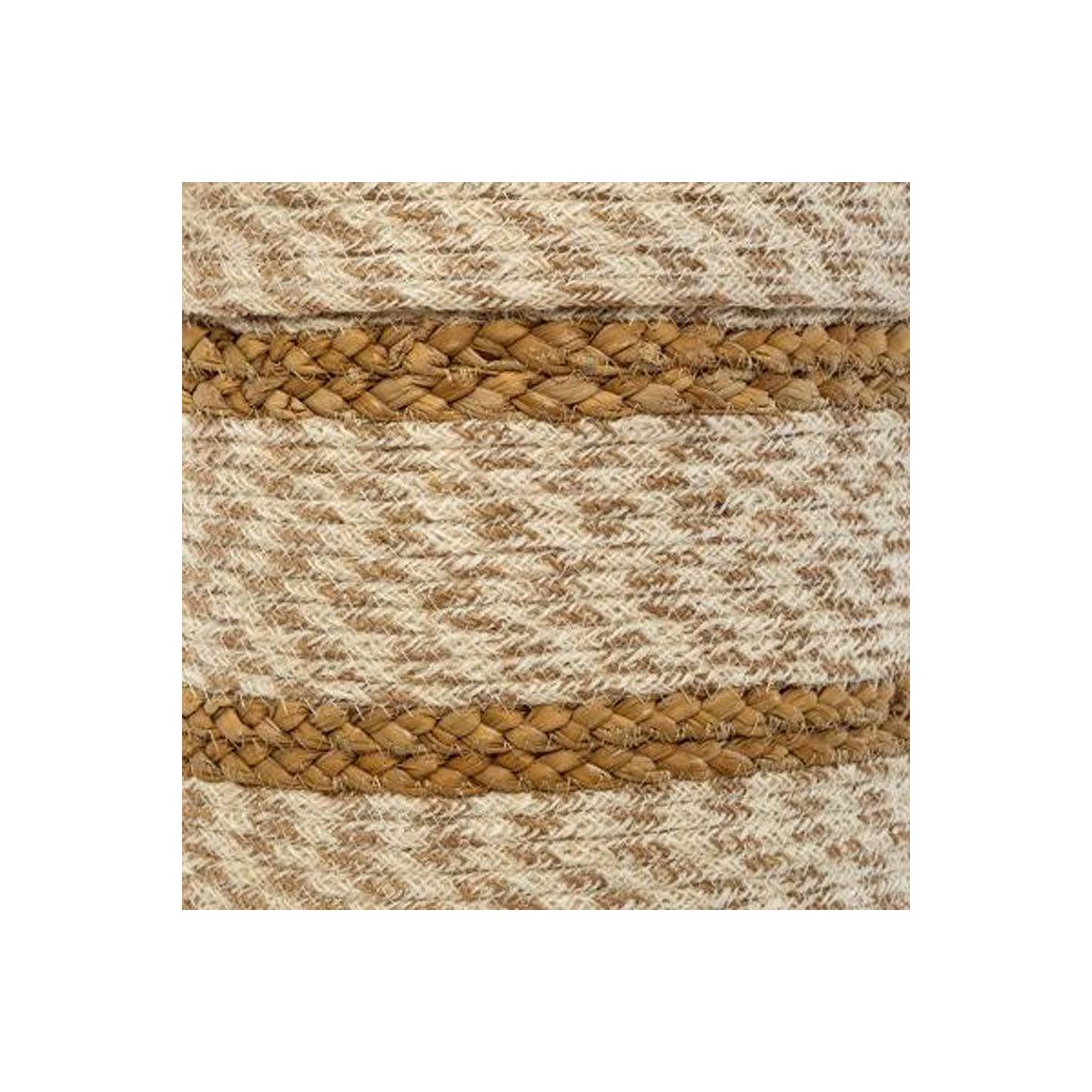 Atmosphera - Set de 4 paniers "Emmett" en jute D19/23/26/29cm - Atmosphera Créateur d'intérieur - Image 6