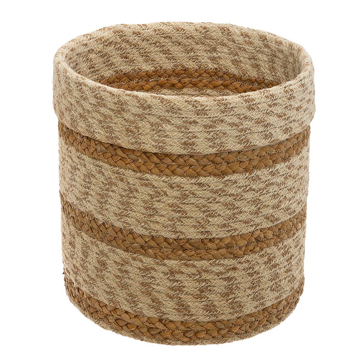 Atmosphera - Set de 4 paniers "Emmett" en jute D19/23/26/29cm - Atmosphera Créateur d'intérieur - Image 3