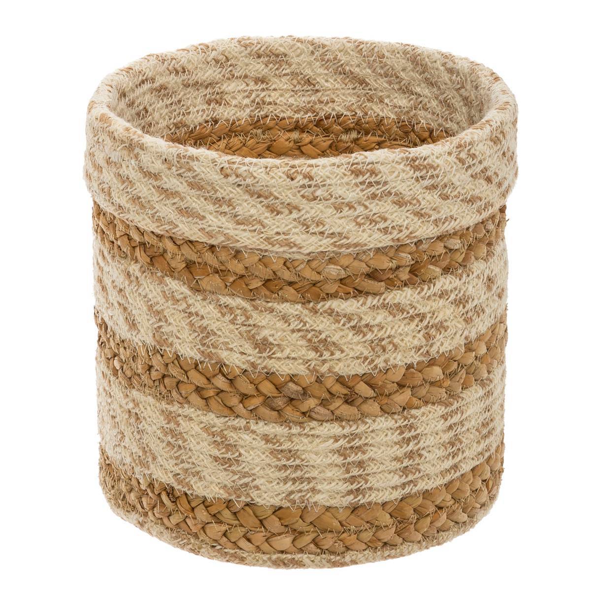 Atmosphera - Set de 4 paniers "Emmett" en jute D19/23/26/29cm - Atmosphera Créateur d'intérieur - Image 5