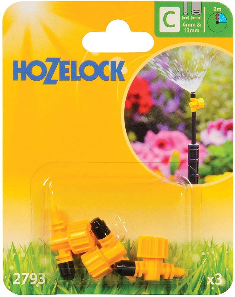 Hozelock - Arroseur 90° micro jet réglable (x3) HOZELOCK - Imagen 1