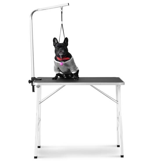 Table de toilettage pliable 90 x 60 x 76 cm acier et aluminium - PANGIVO - Image 3