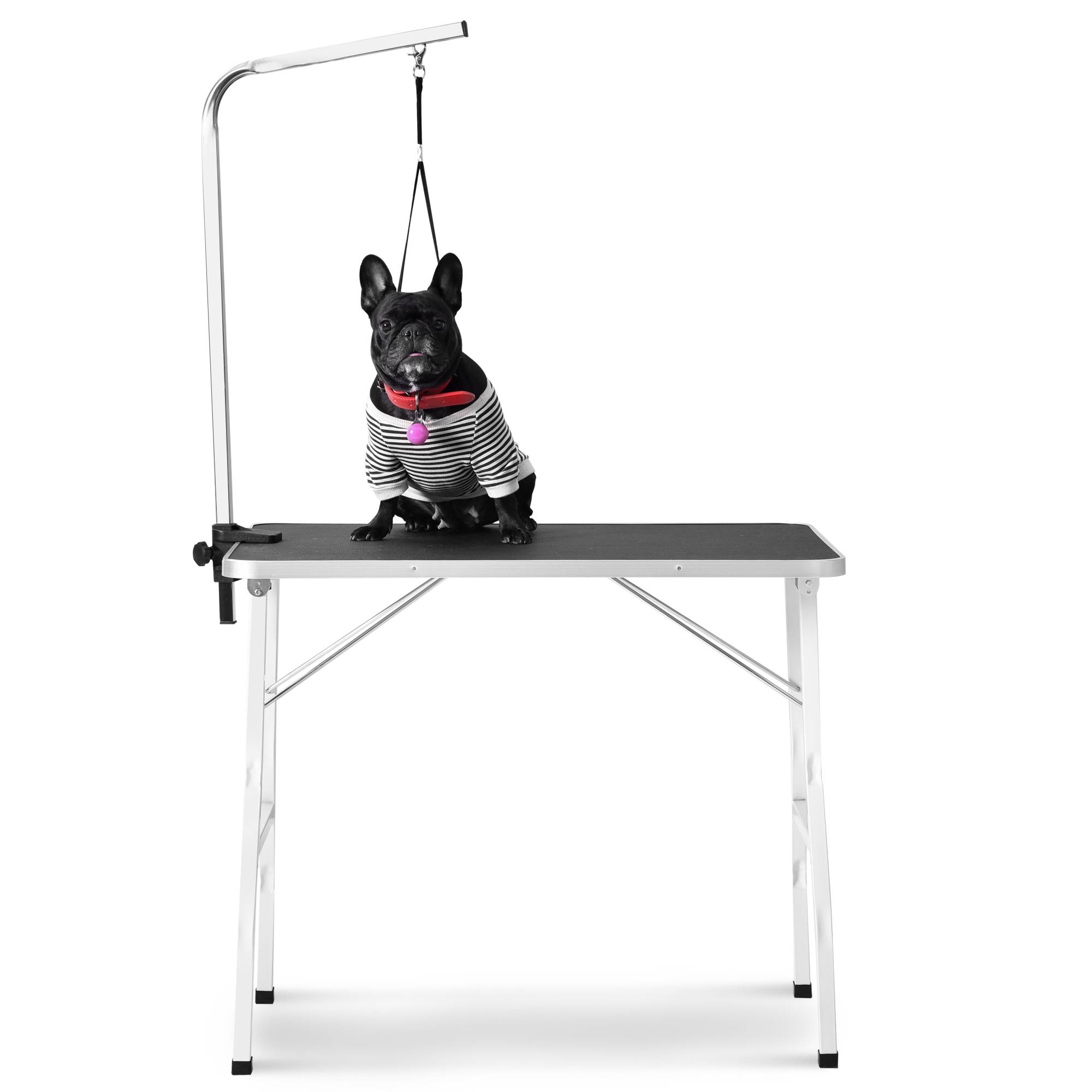 Table de toilettage pliable 90 x 60 x 76 cm acier et aluminium - PANGIVO - Image 3