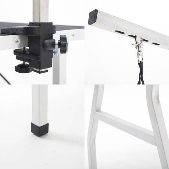 Table de toilettage pliable 90 x 60 x 76 cm acier et aluminium - PANGIVO - Image 6