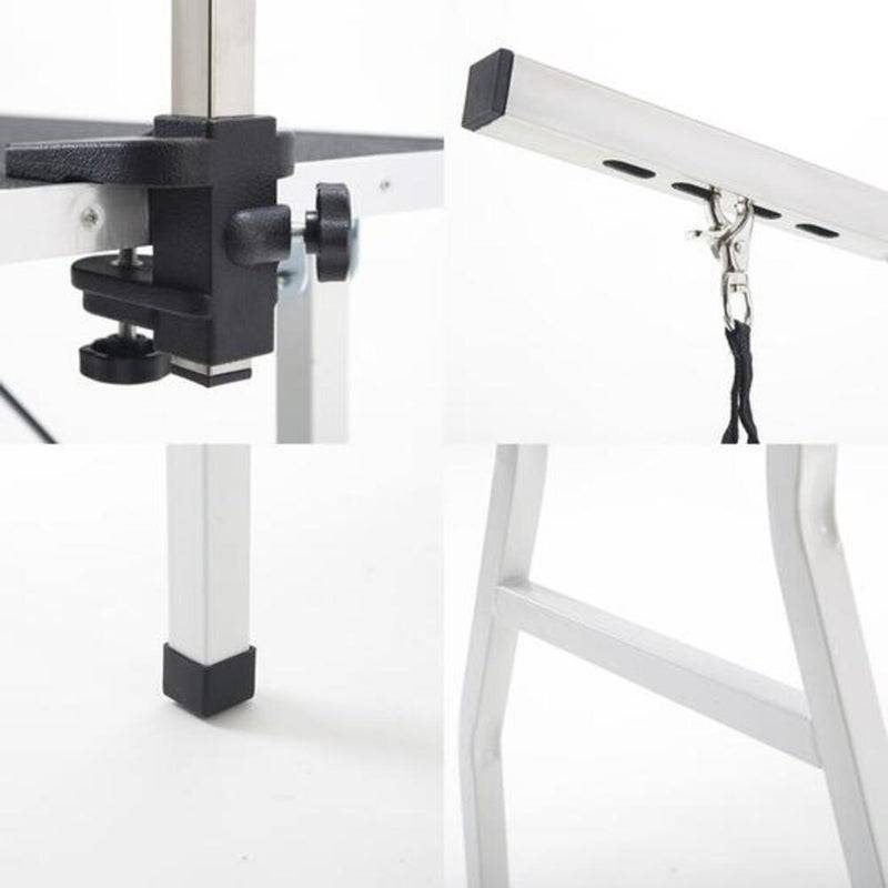 Table de toilettage pliable 90 x 60 x 76 cm acier et aluminium - PANGIVO - Image 6
