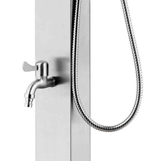 Douche d'exterieur Varmir Marron 110 X 62 X 5 cm - P87209M - Image 10