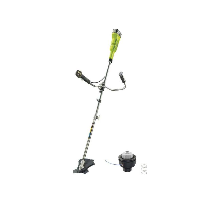 Ryobi - Pack RYOBI débroussailleuse 18V One+ LithiumPlus RBC18X20B4F - tête complète simple fil diamètre 1,6mm RAC114