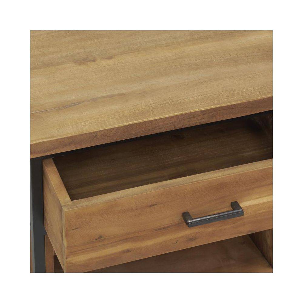 Aubry Gaspard - Meuble bar en bois recyclé - Imagen 4