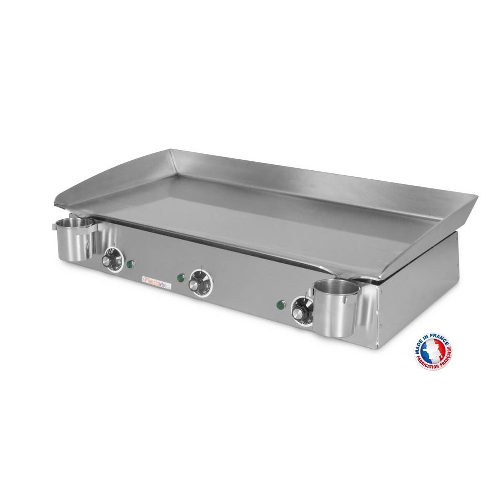 Plancha électrique PLANCHAELEC LUX 830 - INOX - 3600 W - Image 1
