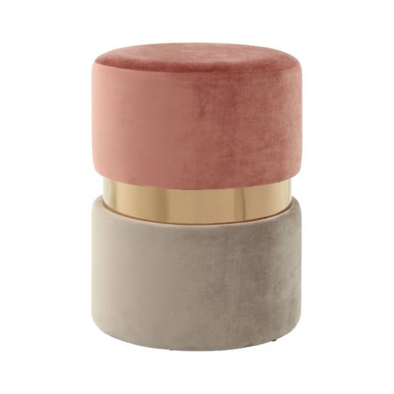 Pouf Ronde Rose Pouf Rond Design