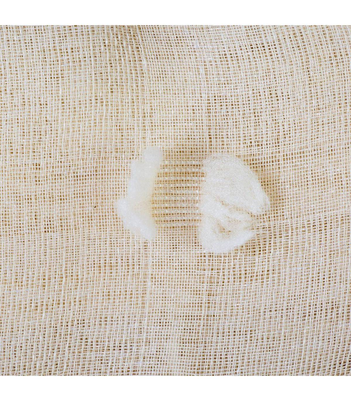 Voilage à œillets Beige motif petits pompons 140 x 240 cm - Image 3