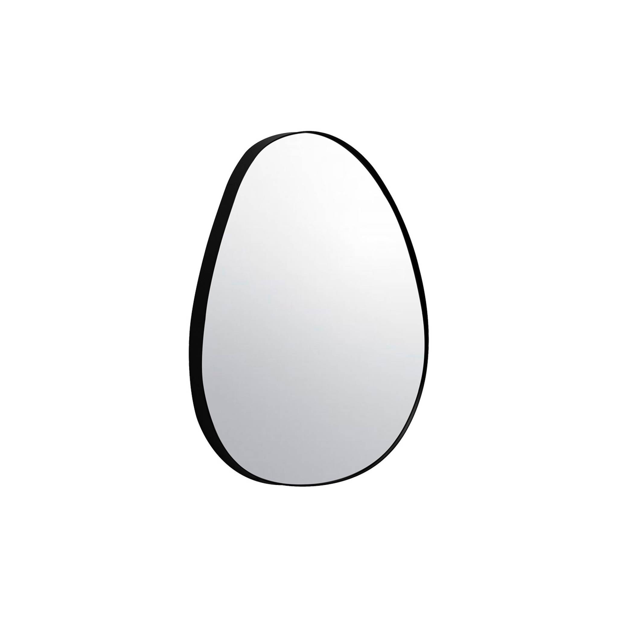 sweeek - Miroir organique en métal noir HARPER | sweeek - Image 2