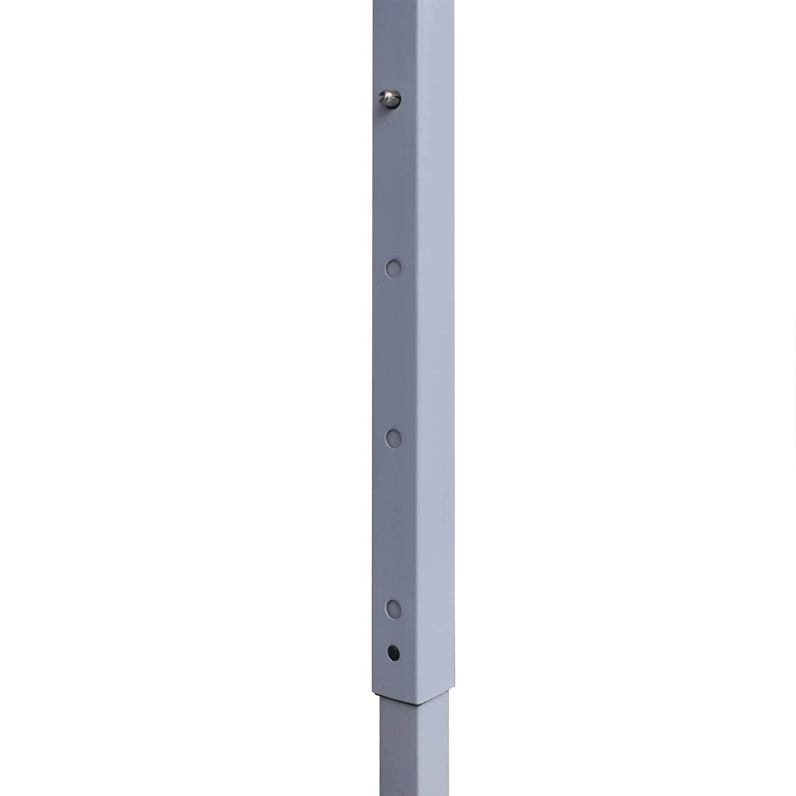 ComfortXL - Tente de jardin pliante carrée Oxford abri imperméable 3x3m anthracite - ComfortXL Outdoor Living - Image 7