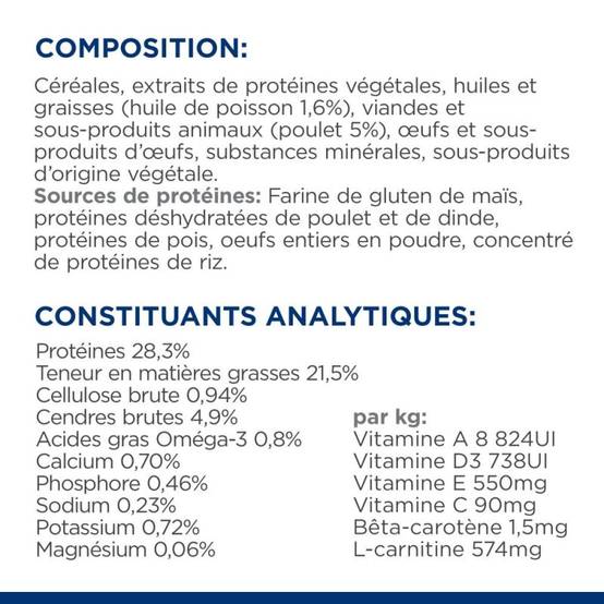 CROQUETTES CHAT ADULT PRESCRIPTION DIETS K/D KIDNEY CARE (POULET) - HILL'S 1.5 kg - Image 7