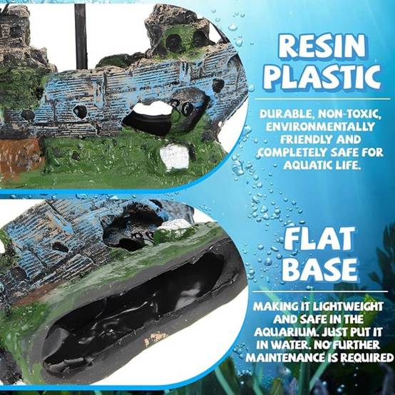 Accessoires Navire Pour Aquarium - Image 3
