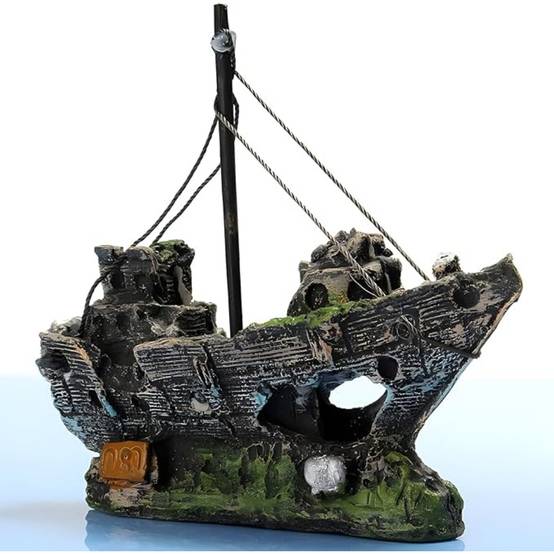 Accessoires Navire Pour Aquarium - Image 1