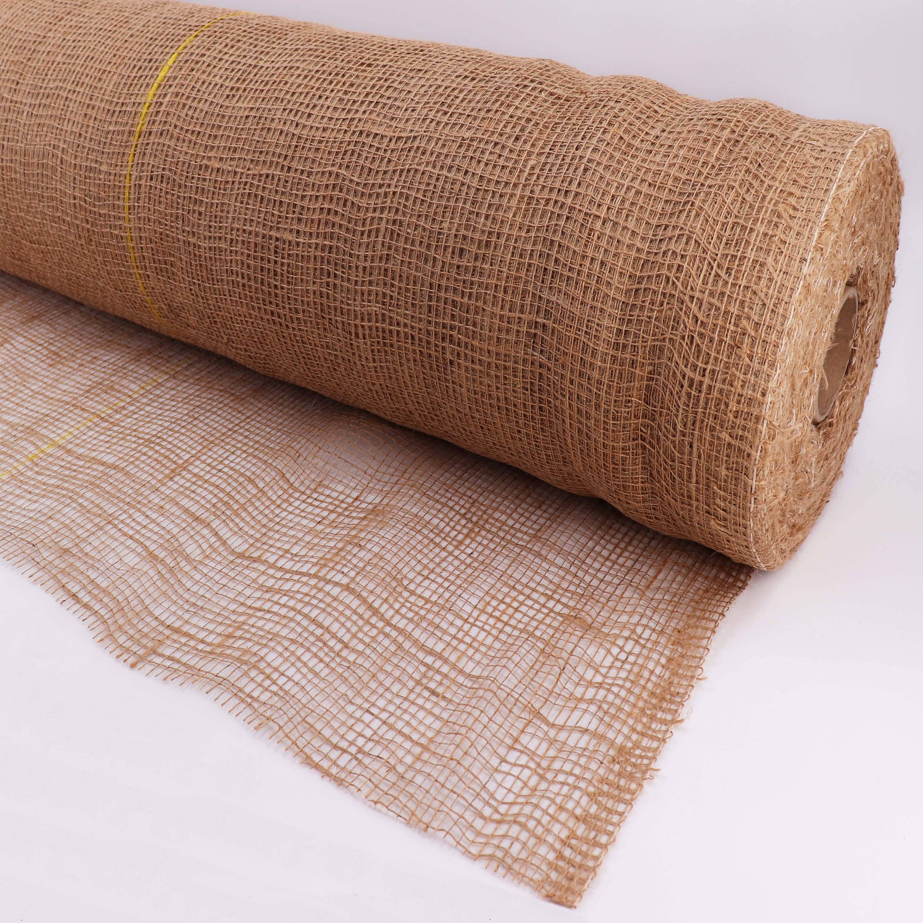 15m x 1m tissu de jute 105g/m² tapis de jute jute de jardin tissu de jute toile de jute ruban de jute - Image 5