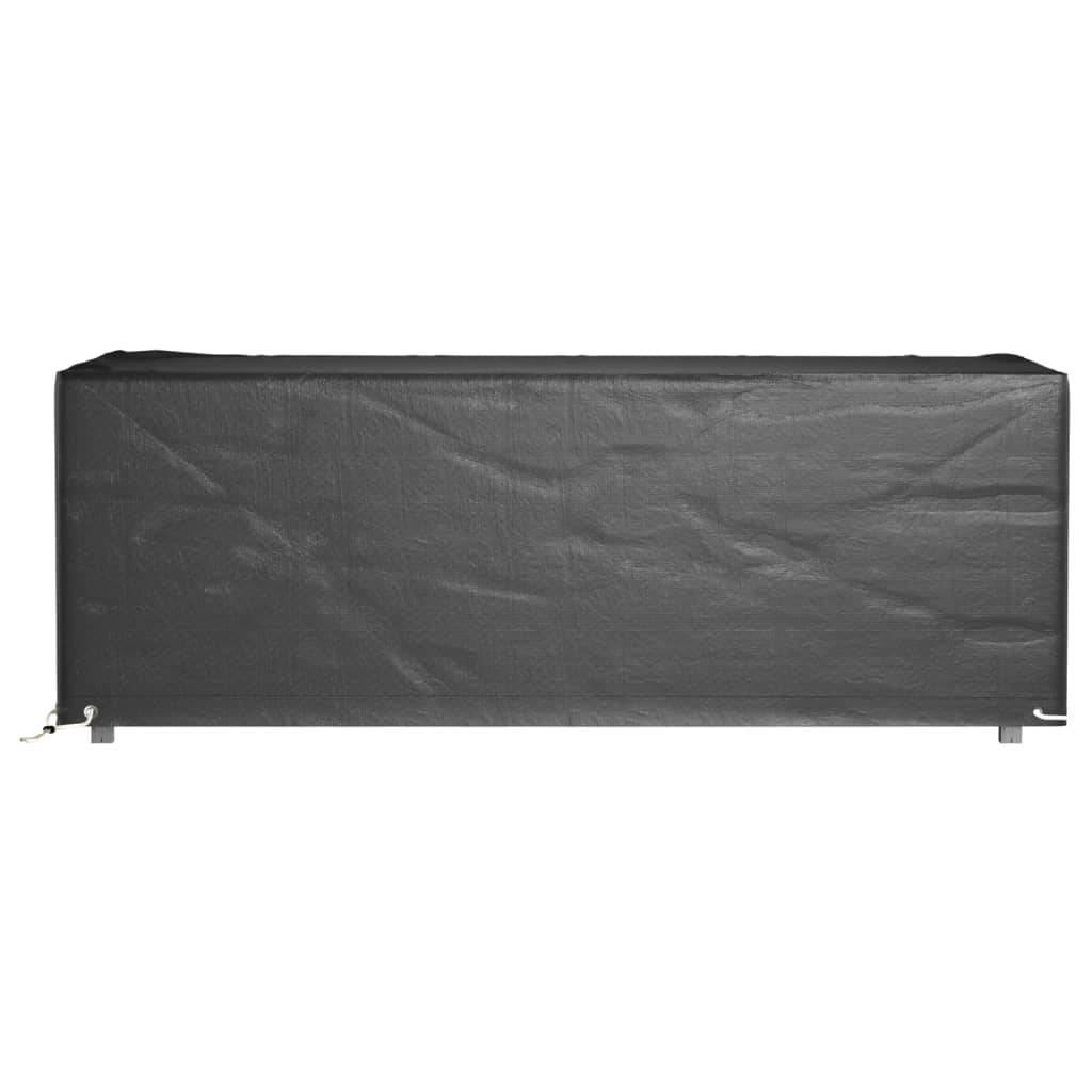 Vidaxl - Housses salon de jardin 2pcs 8œillets 192x82x65cm rectangulaire vidaXL 3155349 - Image 10