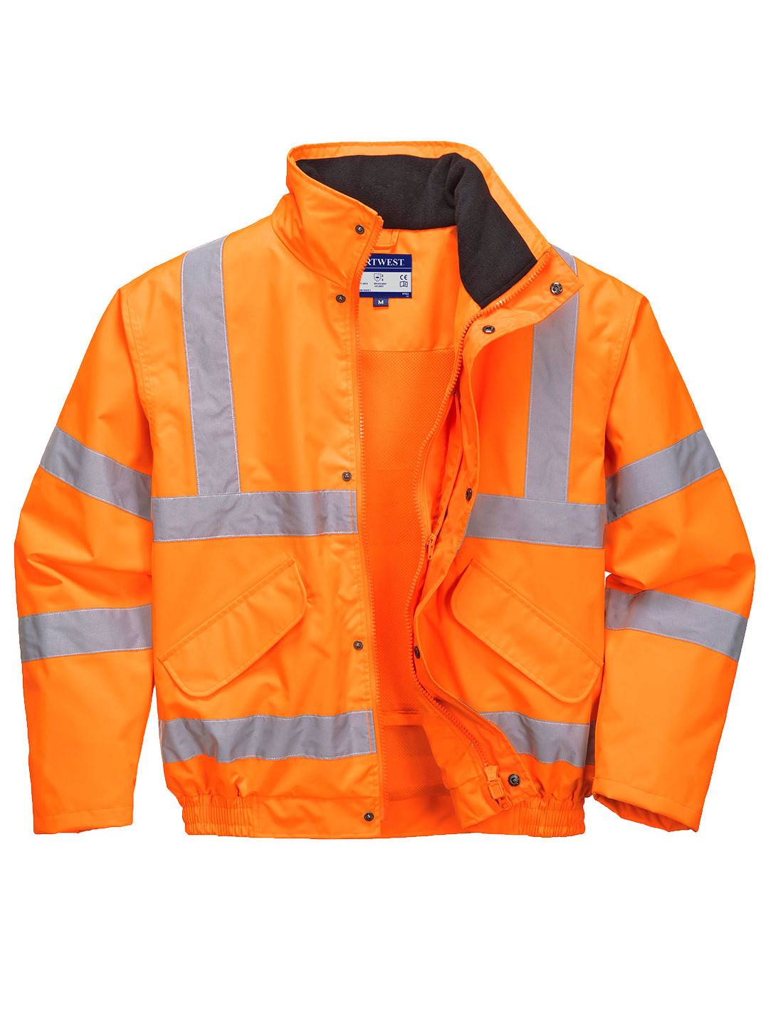 Blouson Respirant Hi-vis Doublure Mesh Couleur : Orange Taille M - Portwest