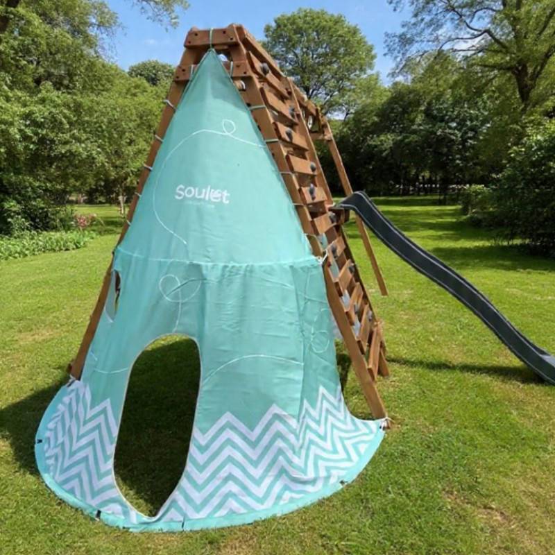Soulet - Aire de jeux avec tipi et toboggan APOLLON - Imagen 6