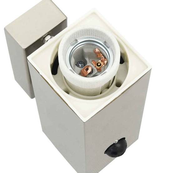 Applique murale extérieure - Lampe murale extérieure Argent 10,5 x 6 x 35 cm g239 - Image 7
