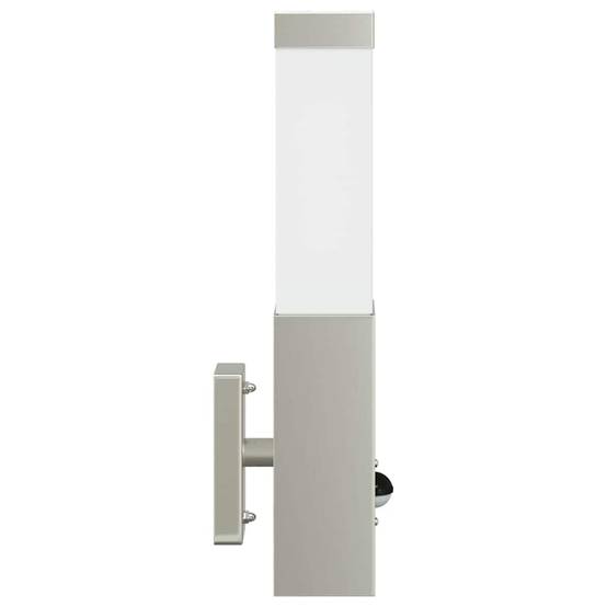 Applique murale extérieure - Lampe murale extérieure Argent 10,5 x 6 x 35 cm g239 - Image 4