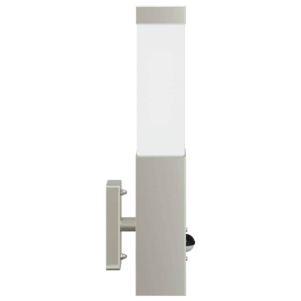 Applique murale extérieure - Lampe murale extérieure Argent 10,5 x 6 x 35 cm g239 - Image 4