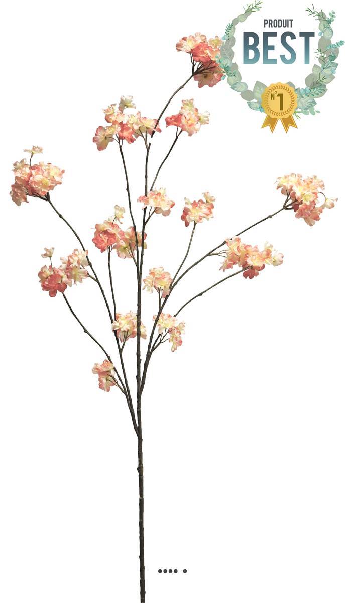 Artificielles - Branche de Cerisier artificielle, H 126 cm Rose - BEST - couleur: Rose - Imagen 1