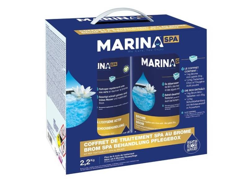Coffret de traitement brome pour spa - Marina Spa - Imagen 2