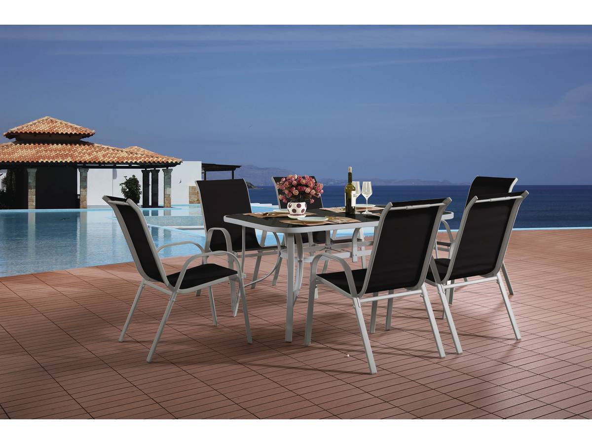 Habitat Et Jardin - Salon De Jardin  Cordoba + Tropic 6 Personnes -habitat Et Jardin - Imagen 2