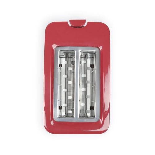Livoo - Grille-pain 2 fentes rouge 750W - Imagen 2