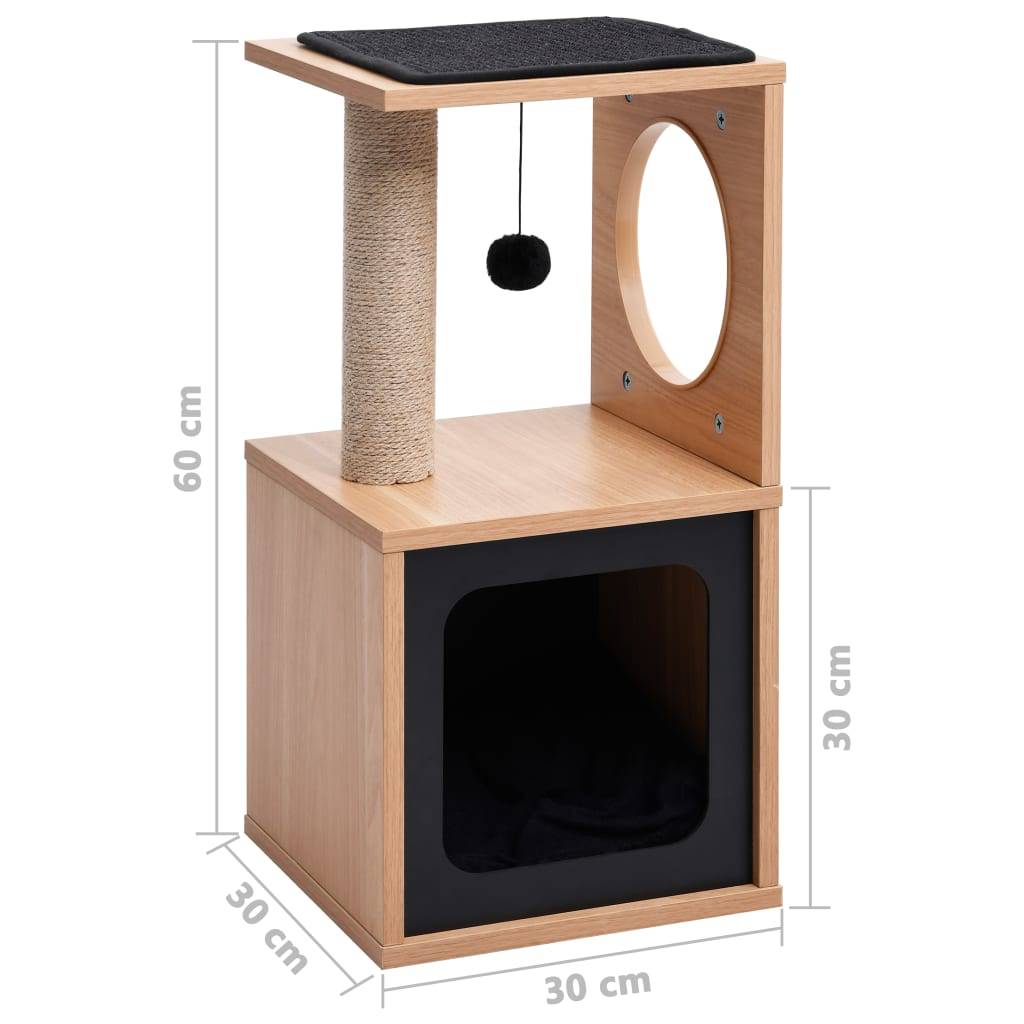 Vidaxl - Arbre à chat avec tapis à gratter en sisal 60 cm vidaXL 170926 - Imagen 3