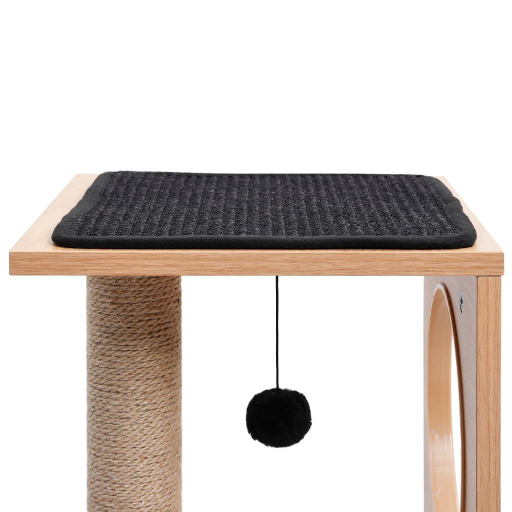 Vidaxl - Arbre à chat avec tapis à gratter en sisal 60 cm vidaXL 170926 - Imagen 4