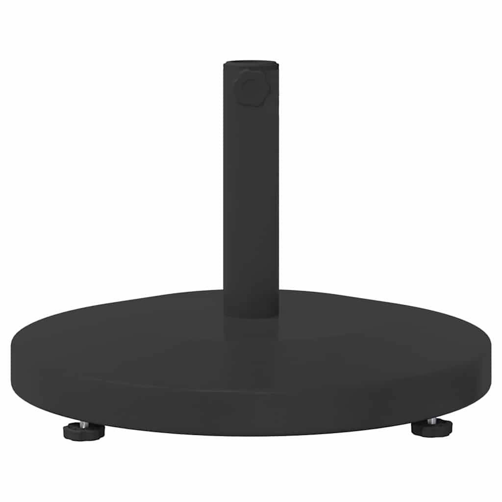 Maison Chic - Pied De Parasol - Base De Parasol Noir 48 x 48 x 32 cm Acier, béton g1391 - Image 4