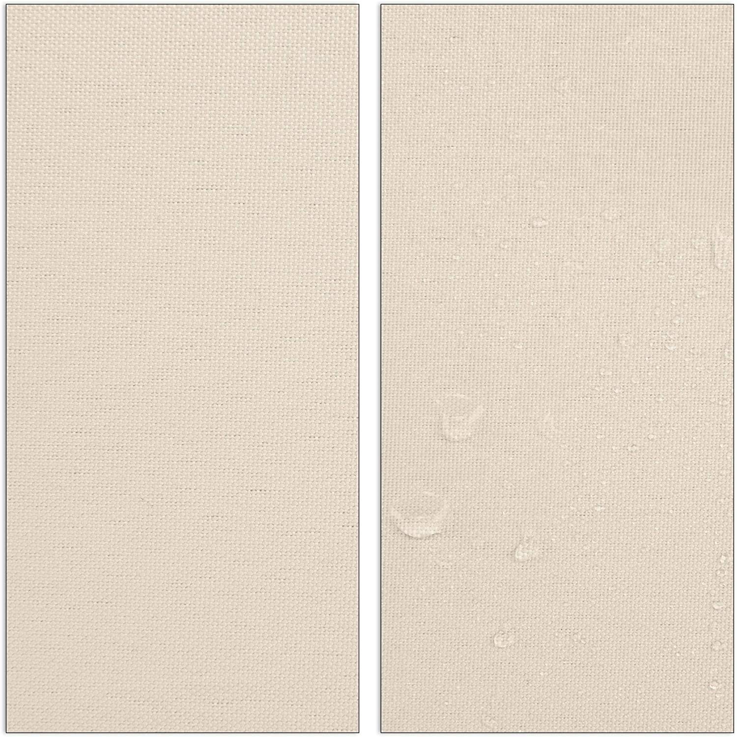 Helloshop26 - Voile d'ombrage triangle 4 x 4 x 4 m beige - Imagen 4