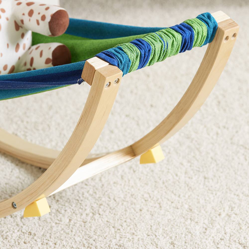 Hamac Enfant Chaise Longue L.127 x l.62 x H.47 cm SoBuy - Imagen 5