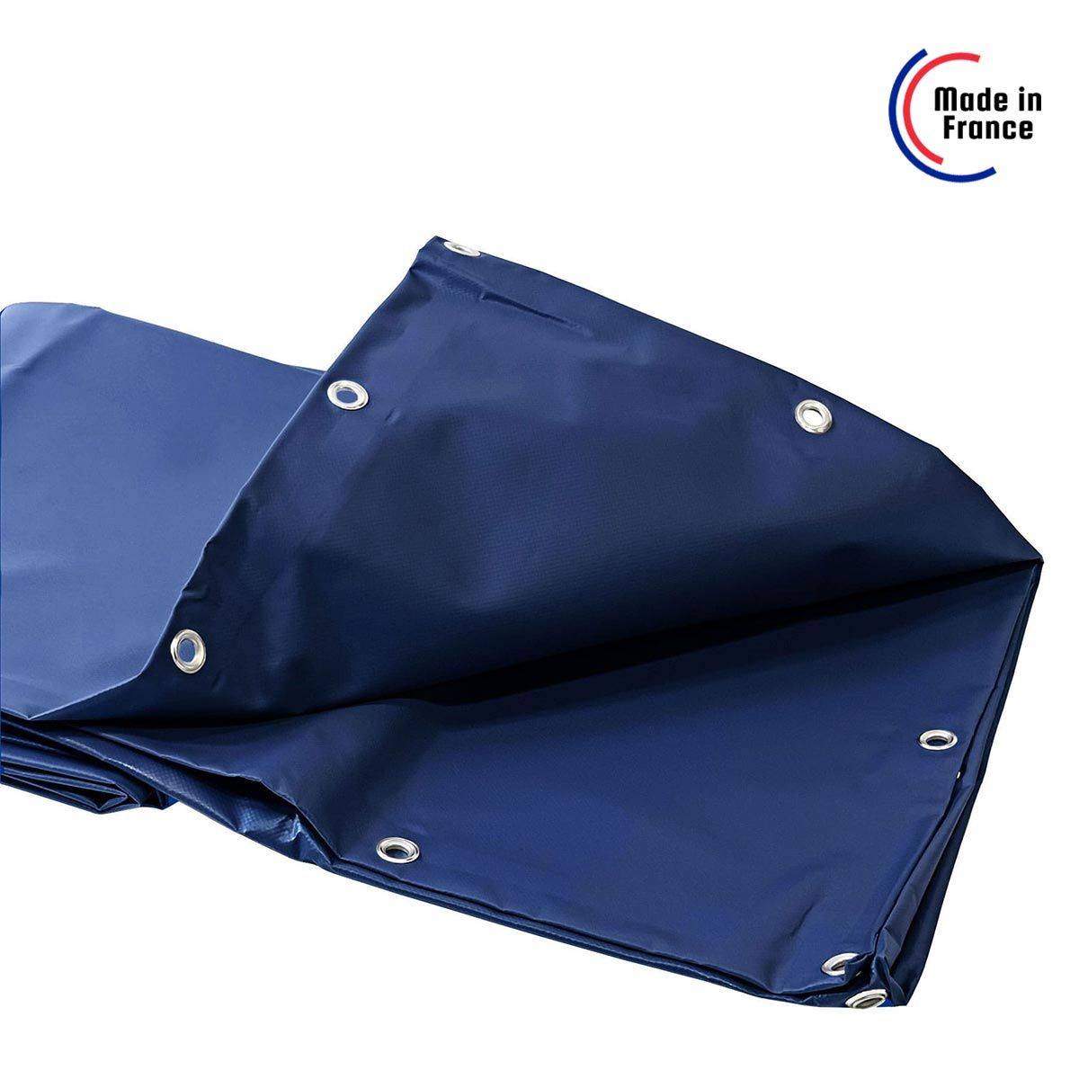 Bâche Agricole 2x3 m XP640AG Bleue - Garantie 10 ans - Bâche de protection étanche pour Matériel agricole - Made in France TECPLAST - Imagen 5