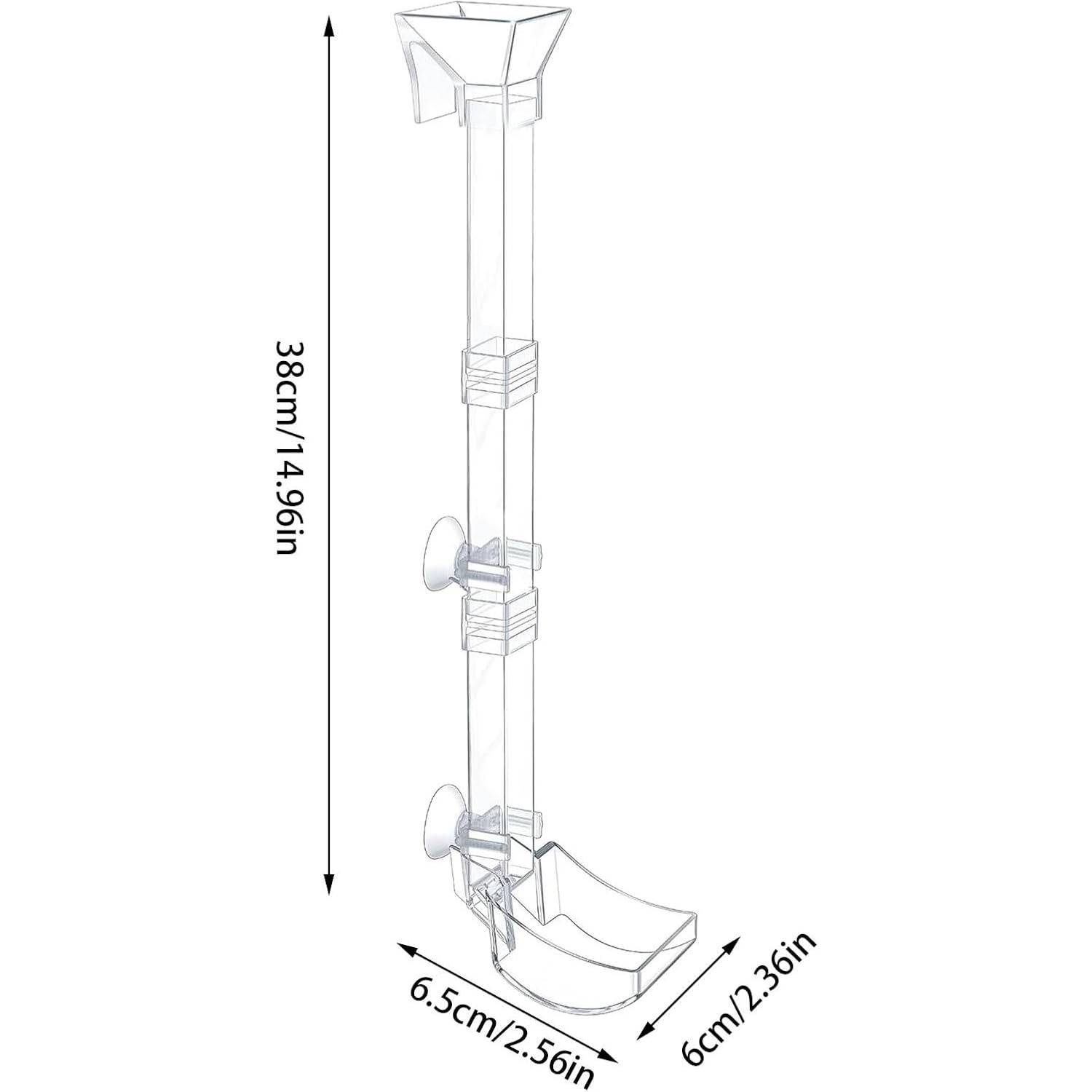 Plateau de Nourriture Transparent pour Aquarium & Crevettes L DtopbuyAge - Image 2