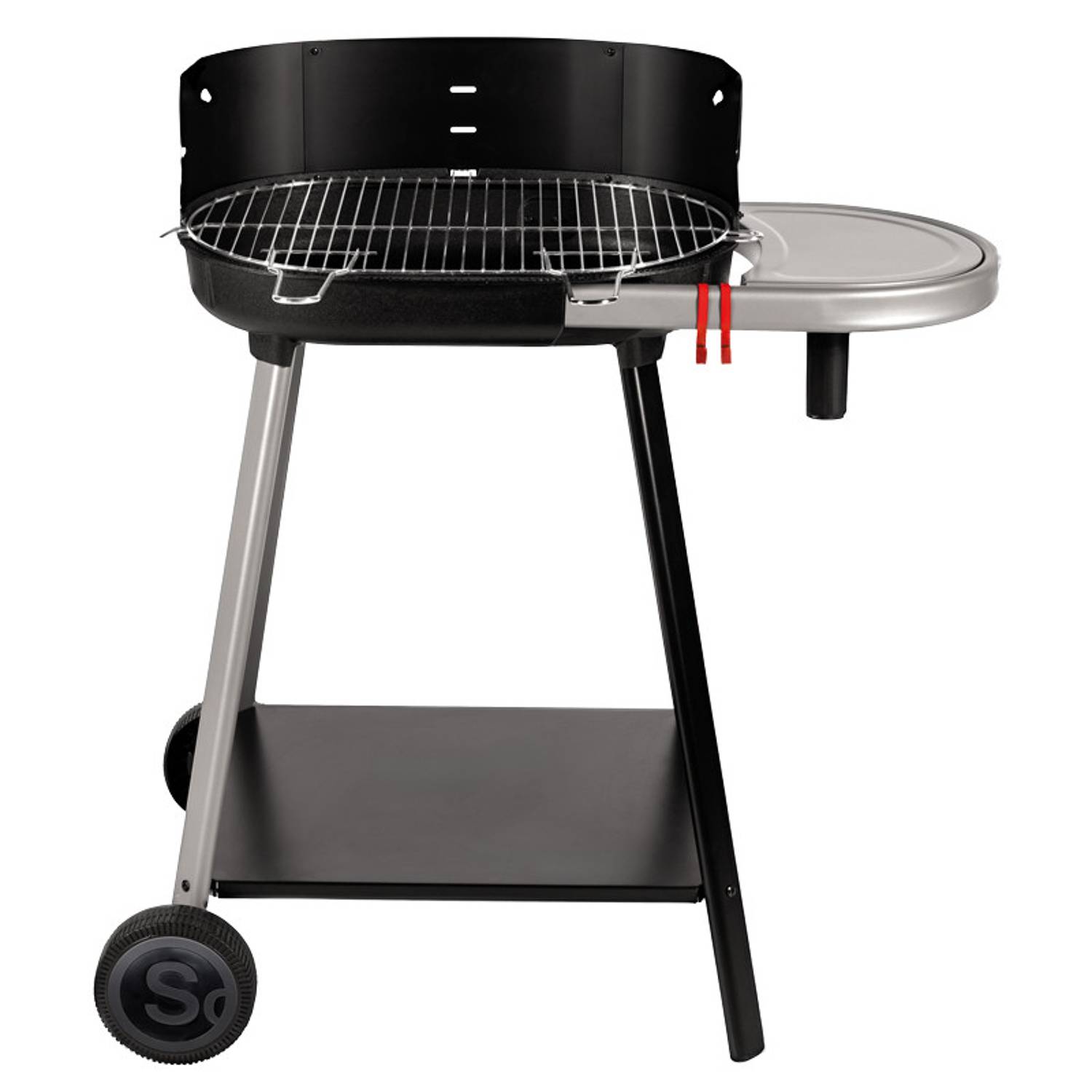 Somagic - Barbecue à charbon de bois avec tablette intégrée - SOMAGIC - Métal - Noir - Imagen 2