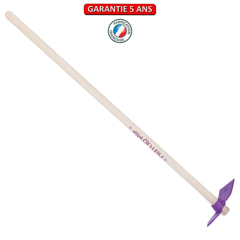 Outils Perrin - Serfouette panne & langue forgée manche 100cm - Framboisine Outils Perrin