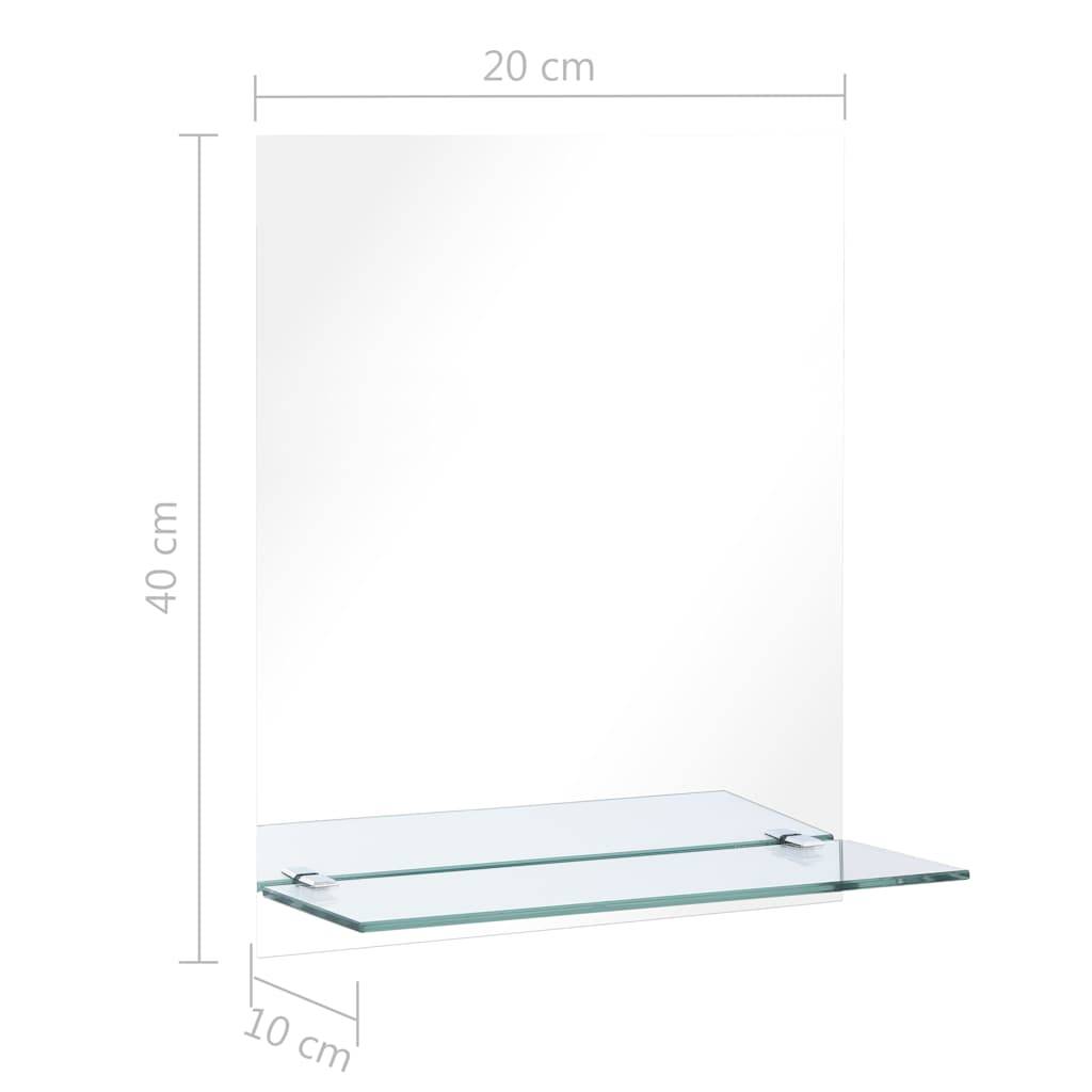 Prolenta Premium - Miroir  Clendenin Argent  20 X 40 cm  - P87209A - Image 6