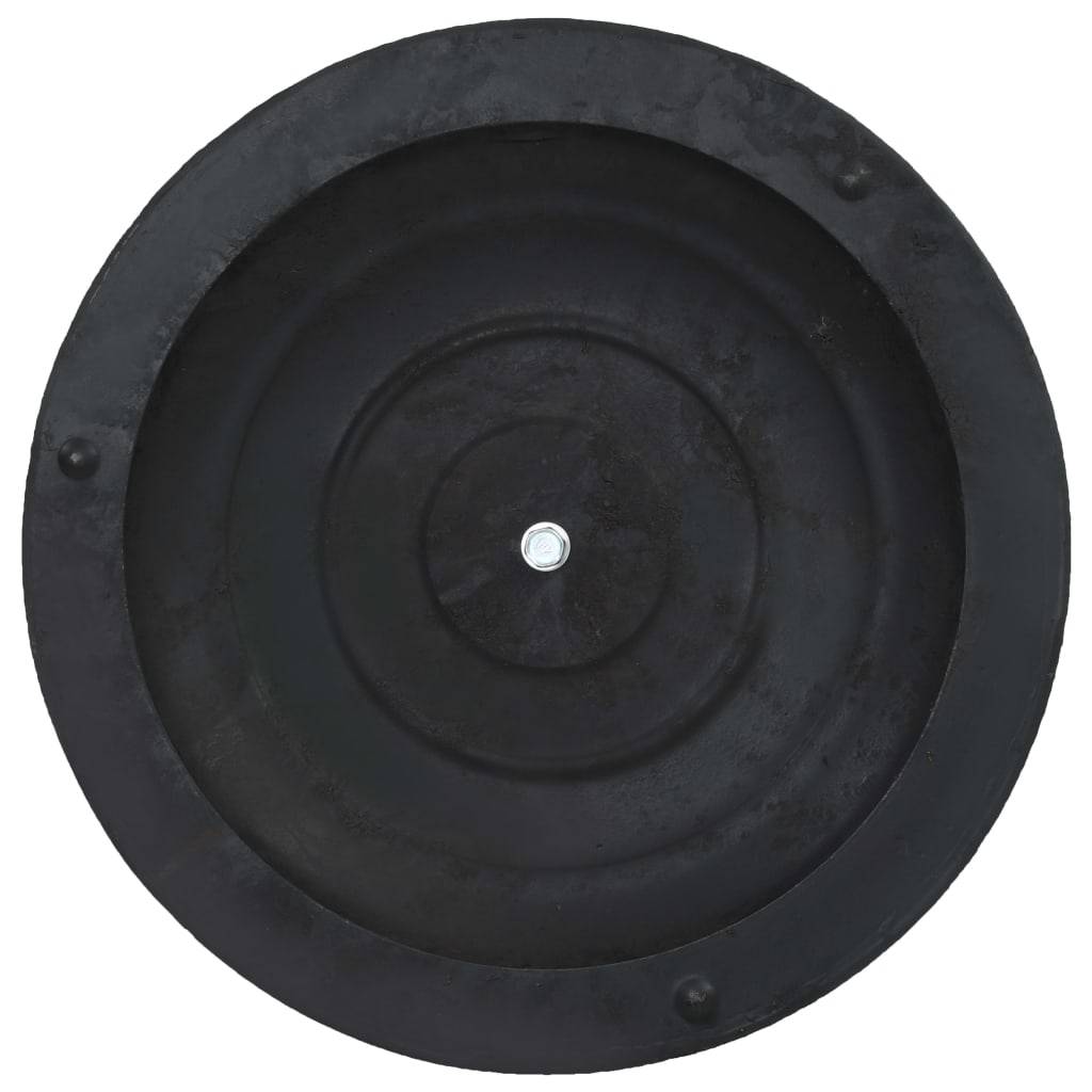 Helloshop26 - Pied base socle rond de parasol résine diamètre 38 et 48 mm 10 kg noir - Imagen 5