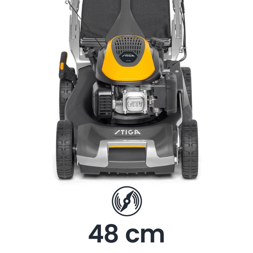 Stiga - Tondeuse Twinclip 950 S, 166 cc, largeur 48 cm, collecteur 70 L - STIGA - Imagen 7