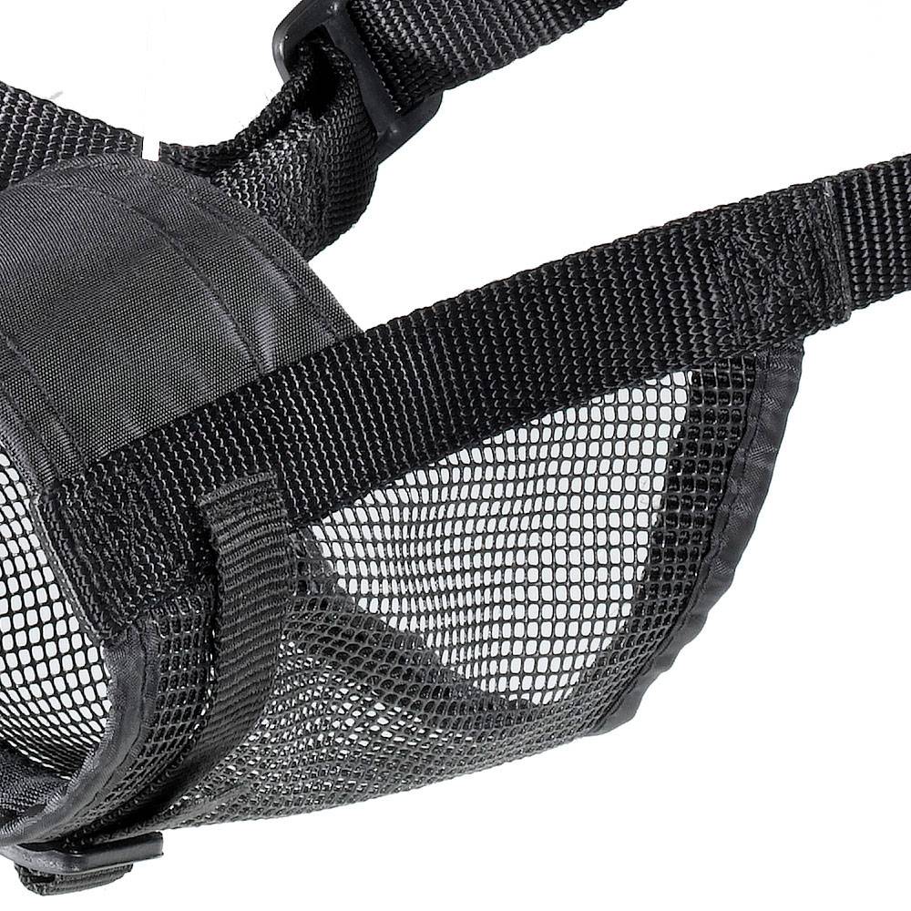 Ferplast - Muselière en nylon grille réglable longueur chiens chien mesure Ferplast MUZZLE NET - Imagen 2