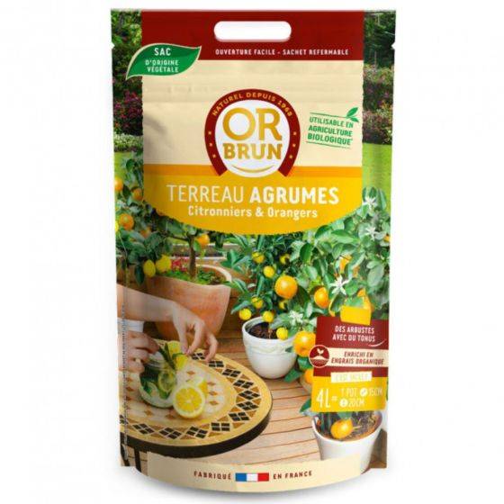 Or Brun - Or brun - Terreau Agrume Box - 4L - Imagen 1