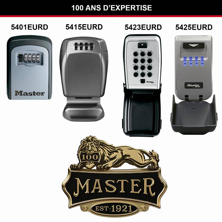 Masterlock - Boite à clés MASTERLOCK Fixation murale - 5401EURD - Image 4