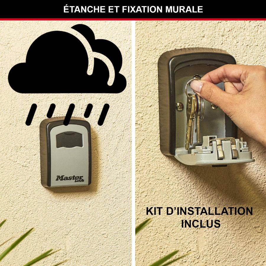 Masterlock - Boite à clés MASTERLOCK Fixation murale - 5401EURD - Image 9